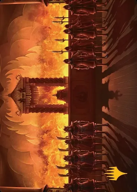 Fire Lord Ozai // Fire Lord Ozai, Magic card ATLA 27 — Avatar: the Last Airbender Art Series set