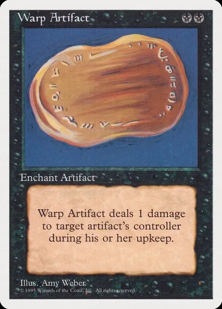 Warp Artifact, Magic card RQS 27 — Rivals Quick Start Set set