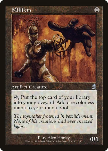 Millikin, Magic card ODY 302 — Odyssey set