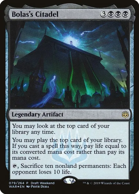 Bolas's Citadel, Magic card PWAR 79 — War of the Spark Promos set