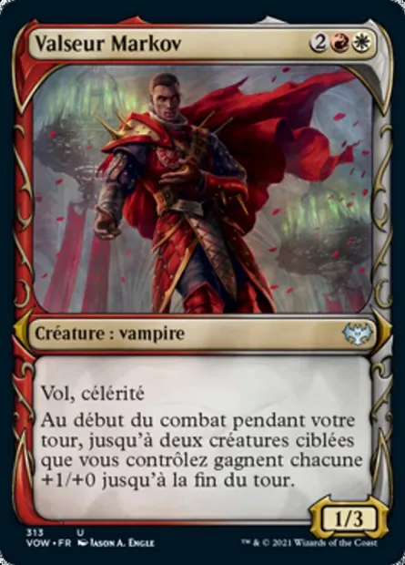 Valseur Markov, carte Magic VOW 313 — extension Innistrad : noce écarlate