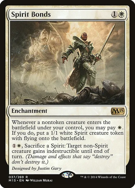 Spirit Bonds, Magic card M15 37 — Magic 2015 set