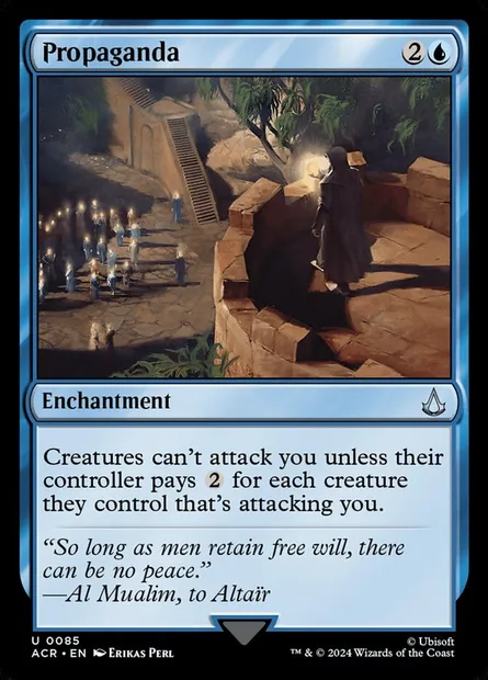 Propaganda, Magic card ACR 85 — Assassin's Creed set