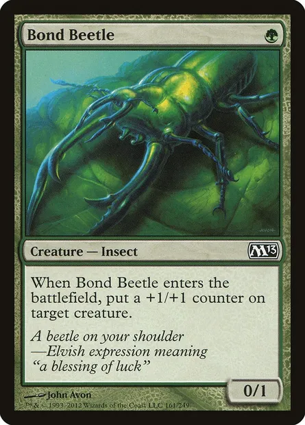 Bond Beetle, Magic card M13 161 — Magic 2013 set