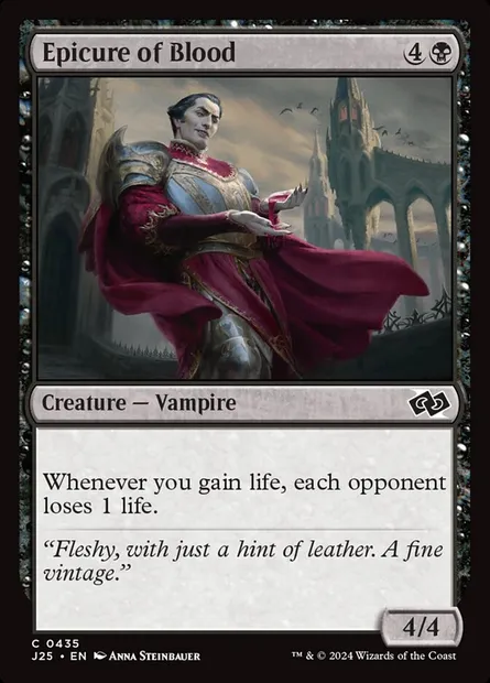 Epicure of Blood, Magic card J25 435 — Foundations Jumpstart set