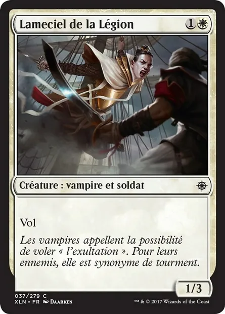 Lameciel de la Légion, carte Magic XLN 37 — extension Ixalan