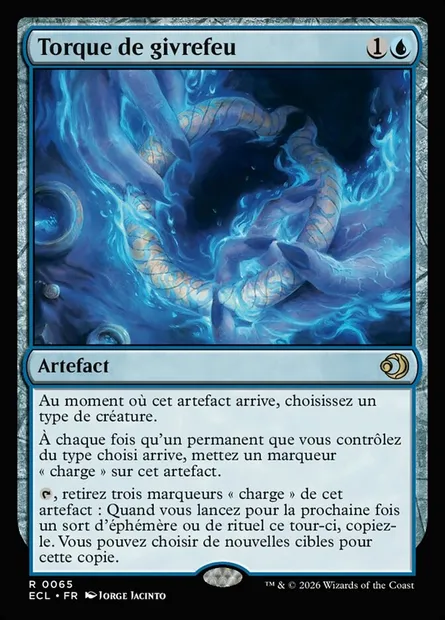 Torque de givrefeu, carte Magic ECL 65 — extension Lorwyn Eclipsed