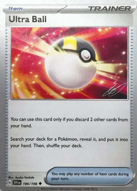 Hyper Ball, carte Pokémon WCD23 150 — extension World Championship Decks 2023
