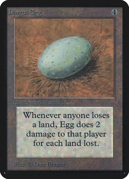 Dingus Egg, Magic card LEA 241 — Limited Edition Alpha set