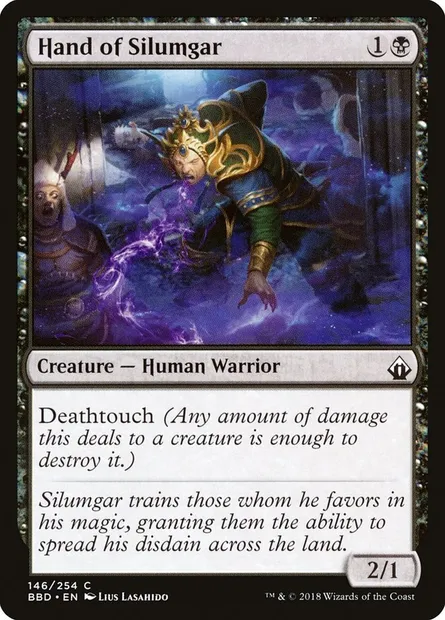 Main de Silumgar, carte Magic BBD 146 — extension Battlebond