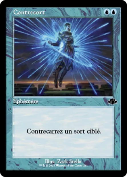 Contresort, carte Magic DMR 281 — extension Dominaria Remastered