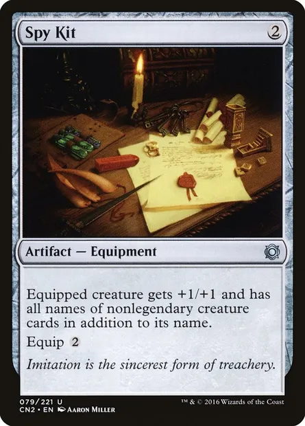 Spy Kit, Magic card CN2 79 — Conspiracy: Take the Crown set