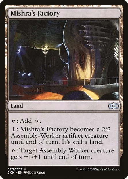Mishra's Factory, Magic card 2XM 323 — Double Masters set