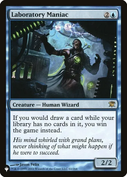 Laboratory Maniac, Magic card PLST ISD-61 — The List set