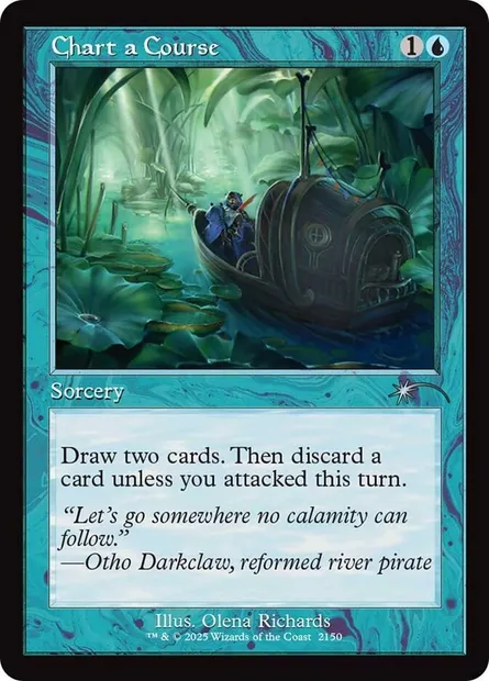 Chart a Course, Magic card SLD 2150 — Secret Lair Drop set