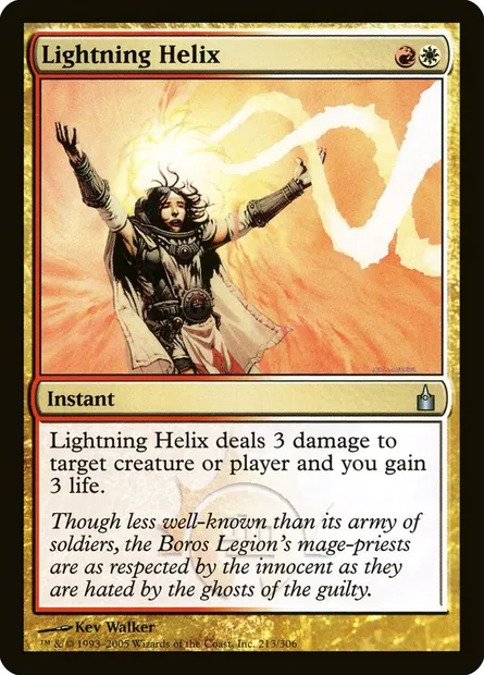 Hélice d'éclairs, carte Magic RAV 213 — extension Ravnica: La Cité des Guildes