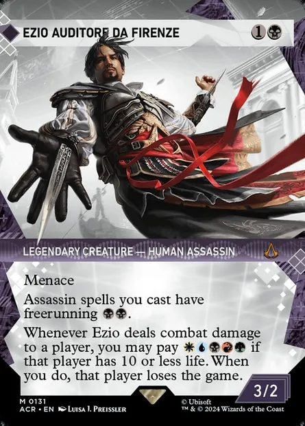 Ezio Auditore da Firenze, Magic card ACR 131 — Assassin's Creed set