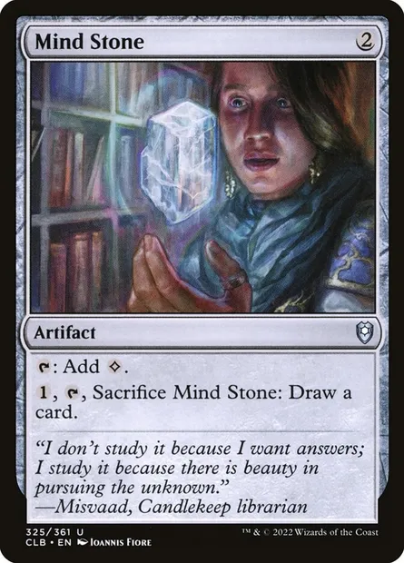 Mind Stone, Magic card CLB 325 — Commander Legends: Battle for Baldur's Gate set