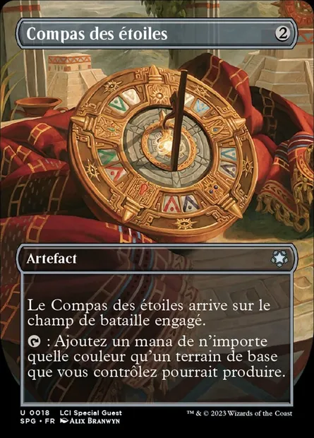 Compas des étoiles, carte Magic SPG 18 — extension Special Guests