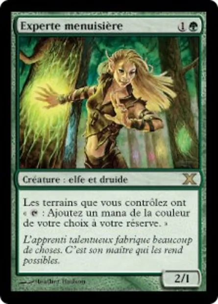 Experte menuisière, carte Magic 10E 271 — extension Dixième édition