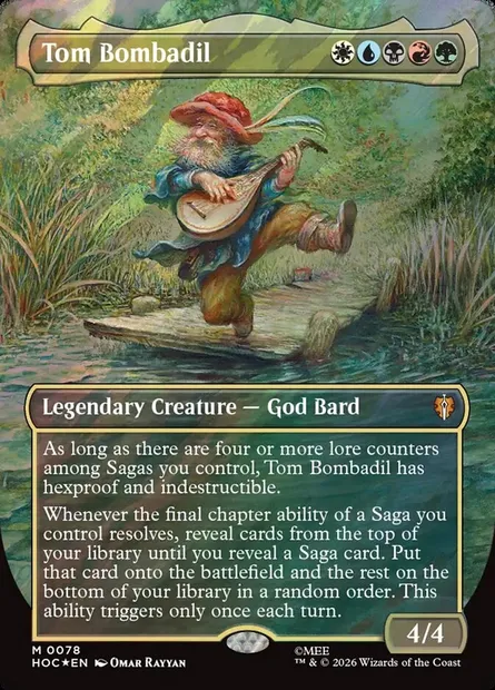 Tom Bombadil, carte Magic HOC 78 — extension The Hobbit Eternal