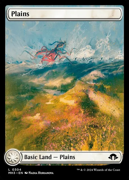 Plains, Magic card MH3 304 — Modern Horizons 3 set