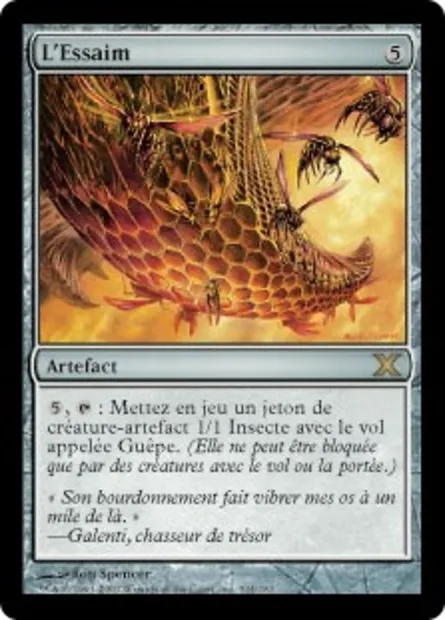 L'Essaim, carte Magic 10E 324 — extension Dixième édition