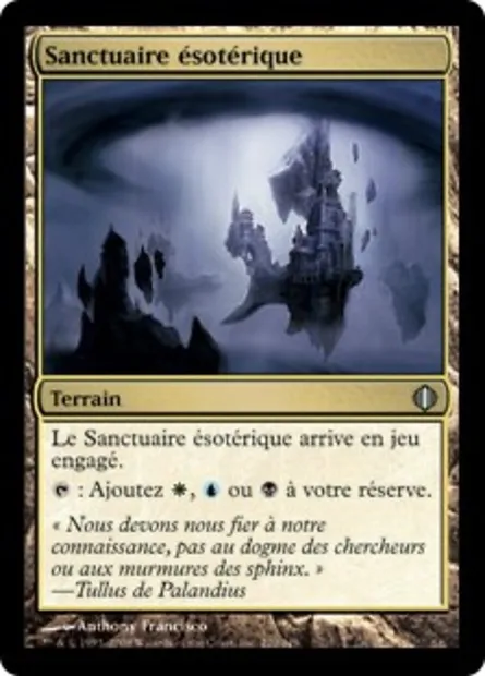 Sanctuaire ésotérique, carte Magic ALA 220 — extension Les éclats d'Alara