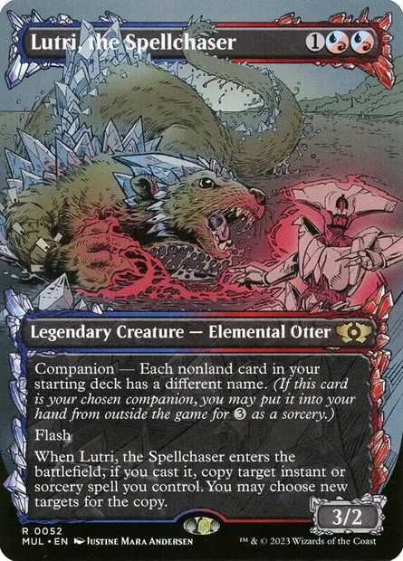 Lutri, the Spellchaser, Magic card MUL 52 — Multiverse Legends set