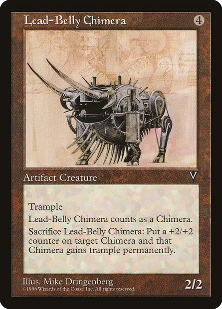 Lead-Belly Chimera, Magic card VIS 148 — Visions set