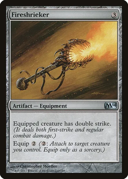 Fireshrieker, Magic card M14 210 — Magic 2014 set