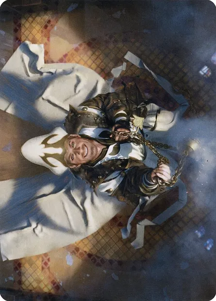 Jerren, Corrupted Bishop // Jerren, Corrupted Bishop, Magic card AMID 37 — Midnight Hunt Art Series set