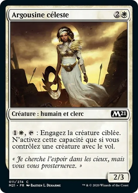 Argousine céleste, carte Magic M21 11 — extension Core Set 2021