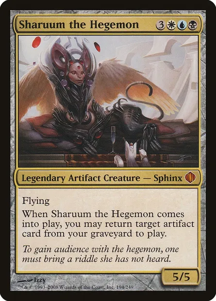 Sharuum the Hegemon, Magic card ALA 194 — Shards of Alara set