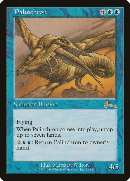 Palinchron, Magic card ULG 38 — Urza's Legacy set