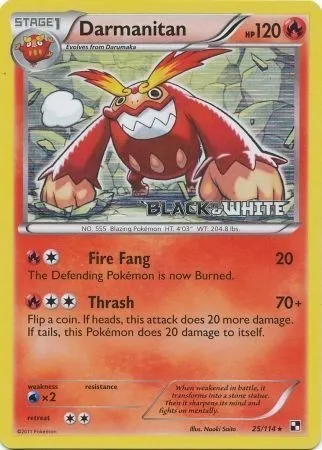 Darmanitan, Pokémon card PR 025 — Assorted Promos set