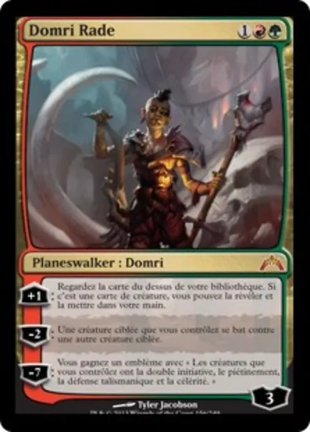 Domri Rade, carte Magic GTC 156 — extension Insurrection
