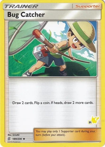 Bug Catcher, Pokémon card BA20 189p-51 — Battle Academy 2020 set