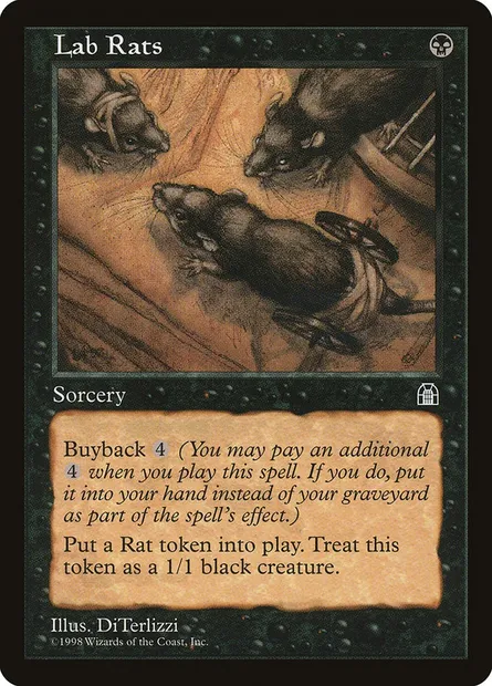 Lab Rats, Magic card STH 61 — Stronghold set