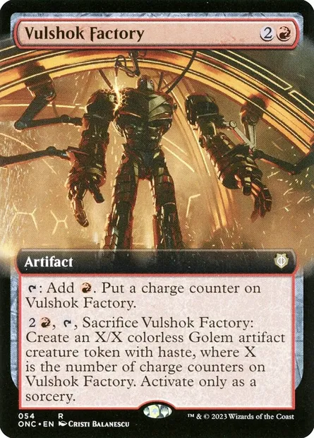 Vulshok Factory, Magic card ONC 54 — Phyrexia: All Will Be One Commander set