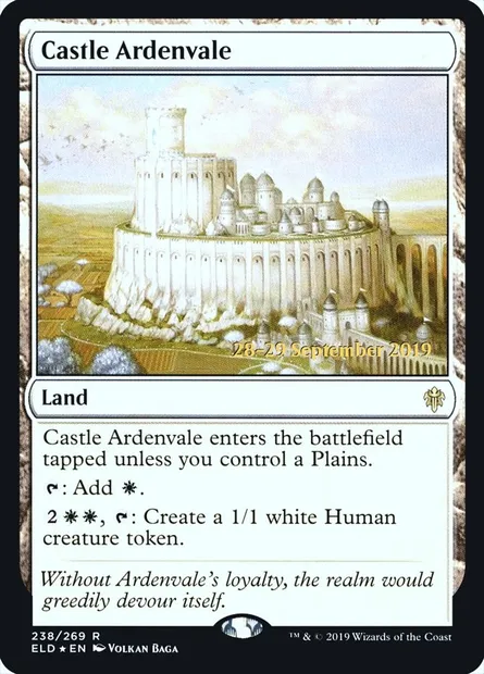 Castle Ardenvale, Magic card PELD 238s — Throne of Eldraine Promos set