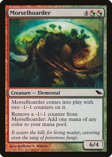 Morselhoarder, Magic card SHM 212 — Shadowmoor set