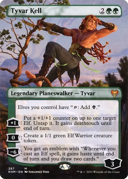 Tyvar Kell, Magic card KHM 287 — Kaldheim set