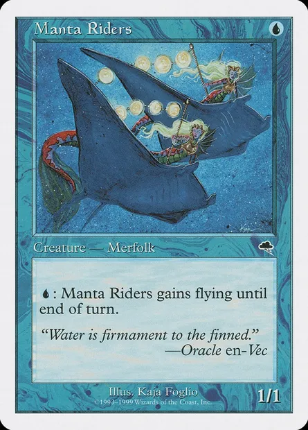 Manta Riders, Magic card BRB 43 — Battle Royale Box Set set