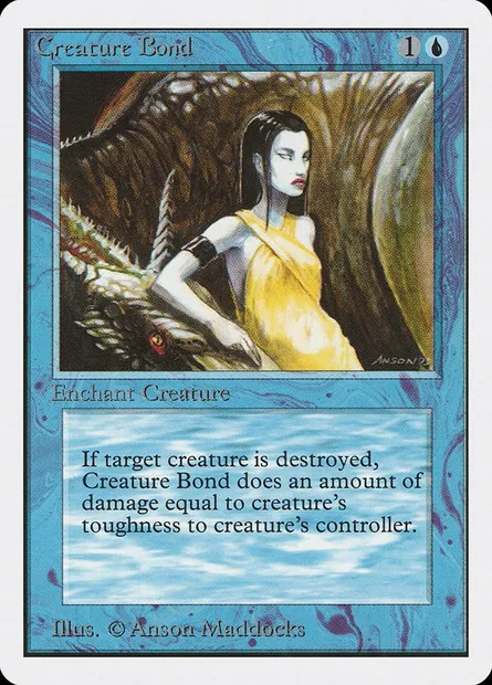 Lien animal, carte Magic 2ED 56 — extension Unlimited Edition