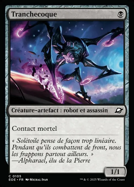 Tranchecoque, carte Magic EOE 105 — extension Edge of Eternities