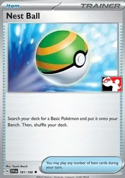 Faiblo Ball, carte Pokémon PPS 181 — extension Play! Pokémon Prize Pack Series