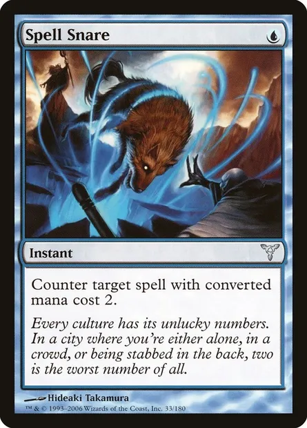 Spell Snare, Magic card DIS 33 — Dissension set
