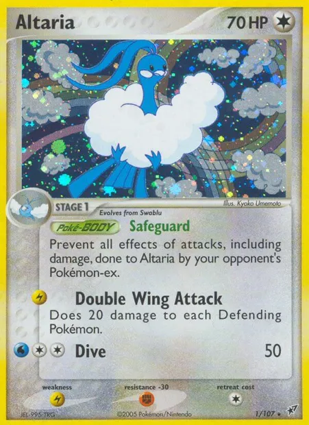 Altaria, Pokémon card DX 1 — Deoxys set