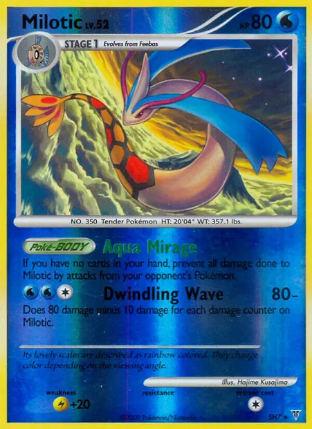 Milotic, Pokémon card SV SH7 — Supreme Victors set